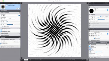 Vectoraster 8 - Custom vector halftones, gradients and animations